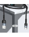 Hurtownia GSM - Kabel pleciony USAMS U55 2A USB-C czarny/black 1m SJ449USB01 - USA326BLK - {ean13} - Hurt