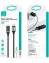 Hurtownia GSM - Kabel pleciony USAMS U78 USB-C na Lightning LED 1.2m 20W PD Fast Charge czarny/black SJ545USB01 - USA338BLK - {ean13} - Hurt