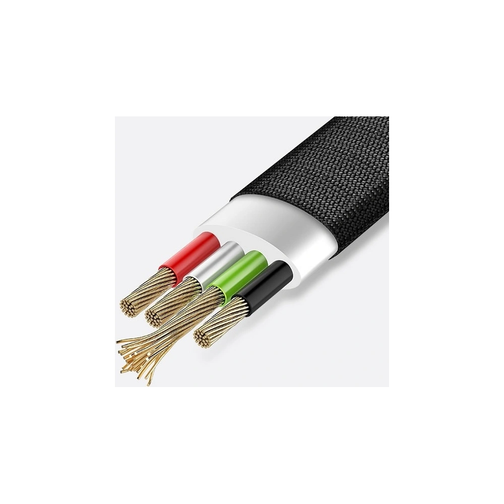 Hurtownia GSM - Kabel pleciony USAMS U-Light USB-C czerwony/red 1,2m TCZSUSB04 - USA342RED - {ean13} - Hurt