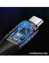 Hurtownia GSM - Kabel pleciony USAMS U-Tone microUSB 1.2m Power-off 2A Fast Charging czarny/black SJ346USB01 - USA347BLK - {ean13} - Hurt