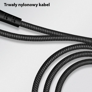Wholesale USAMS Nylon Cable U-Tone microUSB 1.2m Power-off 2A Fast Charging black SJ346USB01 (US-SJ346) - USA347BLK - {ean13} - Hurt