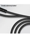 Hurtownia GSM - Kabel pletený USAMS U-Tone microUSB 1.2m Vypnutí 2A Rychlé nabíjení černý/black SJ346USB01 - USA347BLK - {ean13} - Hurt