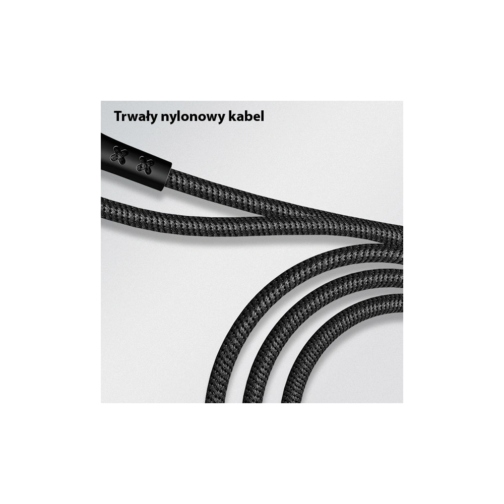 Hurtownia GSM - Kabel pletený USAMS U-Tone microUSB 1.2m Vypnutí 2A Rychlé nabíjení černý/black SJ346USB01 - USA347BLK - {ean13} - Hurt