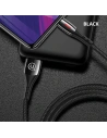 Hurtownia GSM - Kabel pleciony USAMS U-Tone microUSB 1.2m Power-off 2A Fast Charging czarny/black SJ346USB01 - USA347BLK - {ean13} - Hurt