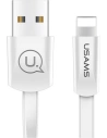 Wholesale USAMS Flat Cable U2 Lightning 1,2m white SJ199IP02 Apple iPhone 5/6/7/8/X (US-SJ199) - USA351WHT - {ean13} - Hurt
