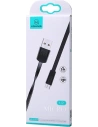 Hurtownia GSM - Plochý kabel USAMS U2 microUSB 1,2m černý/black SJ201MIC01 - USA357BLK - {ean13} - Hurt