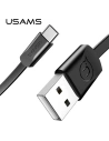 Hurtownia GSM - Kabel płaski USAMS U2 USB-C 1,2m czarny/black SJ200TC01 - USA360BLK - {ean13} - Hurt