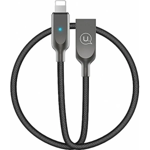 Hurtownia GSM - Kabel USAMS power-off U-Sun Lightning czarny/black 1,9m IPYSUSB201 - USA365BLK - {ean13} - Hurt