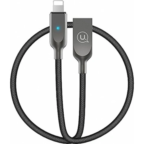 Kabel USAMS power-off U-Sun Lightning czarny/black 1,9m IPYSUSB201