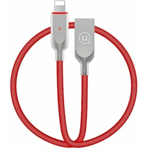 Hurtownia GSM - Kabel USAMS power-off U-Sun Lightning czerwony/red 1,9m IPYSUSB203 - USA366RED - {ean13} - Hurt