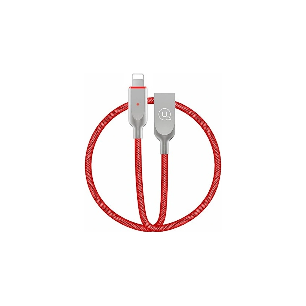 Hurtownia GSM - Kabel USAMS power-off U-Sun Lightning červený 1,9m IPYSUSB203 - USA366RED - {ean13} - Hurt
