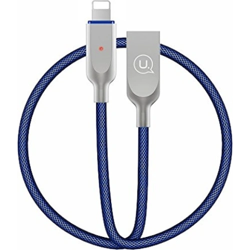 Kabel USAMS power-off U-Sun Lightning niebieski/blue 1,9m IPYSUSB202