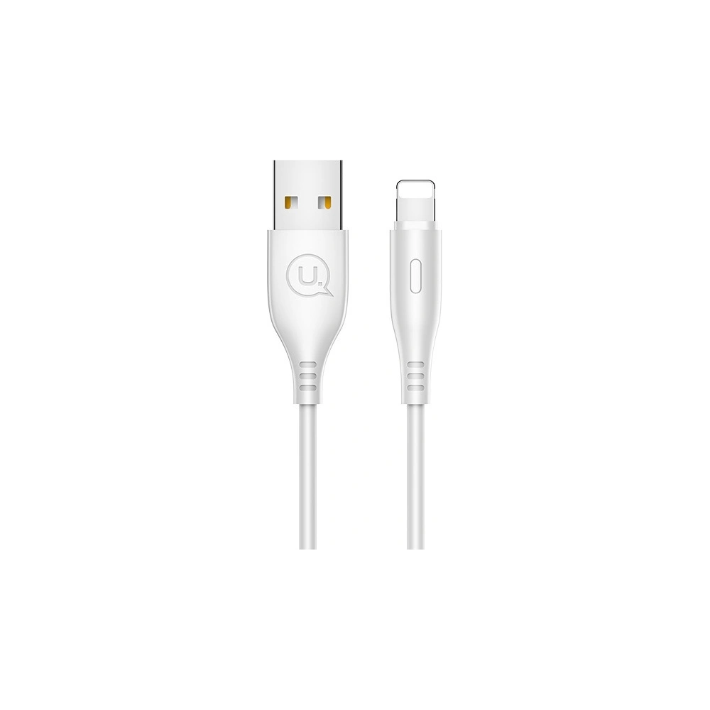 Hurtownia GSM - Kabel USAMS U18 lightning 2A Fast Charge 1m biały/white SJ266USB02 - USA368WHT - {ean13} - Hurt