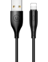 Kabel USAMS U18 lightning 2A Fast Charge 1m czarny/black SJ266USB01