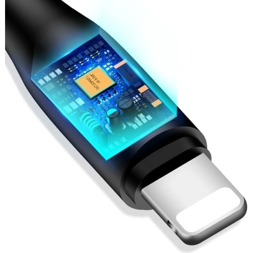 Kabel USAMS U18 lightning 2A Fast Charge 1m czarny/black SJ266USB01