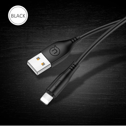 Kabel USAMS U18 lightning 2A Fast Charge 1m czarny/black SJ266USB01