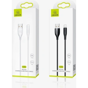 Hurtownia GSM - Kabel USAMS U18 lightning 2A Fast Charge 1m czarny/black SJ266USB01 - USA369BLK - {ean13} - Hurt