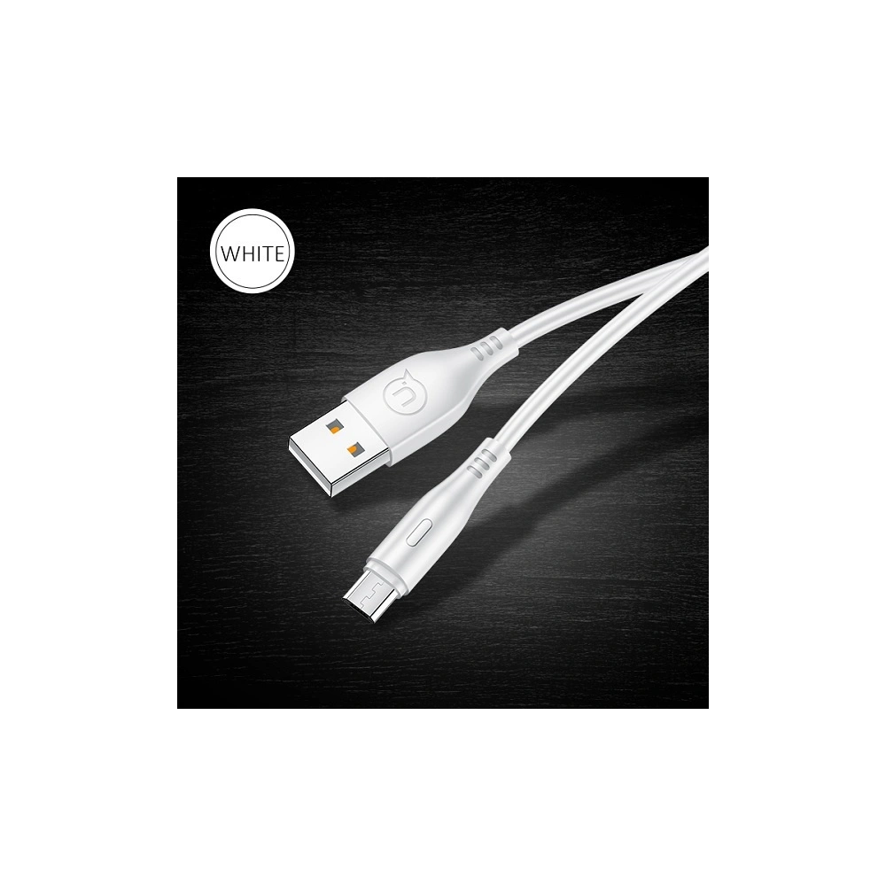 Hurtownia GSM - Kabel USAMS U18 microUSB 2A rychlé nabíjení 1m bílý/white SJ268USB02 - USA370WHT - {ean13} - Hurt