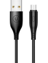 Kabel USAMS U18 microUSB 2A Fast Charge 1m černý/black SJ268USB01