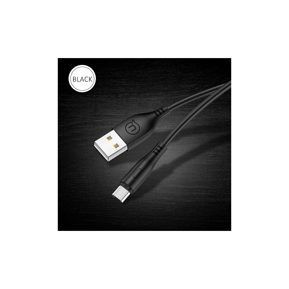Hurtownia GSM - Kabel USAMS U18 microUSB 2A Fast Charge 1m černý/black SJ268USB01 - USA371BLK - {ean13} - Hurt