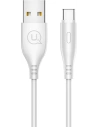 Kabel USAMS U18 USB-C 2A Fast Charge 1m biały/white SJ267USB02
