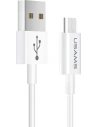 Wholesale USAMS Cable U23 microUSB 2A Fast Charge 1m white SJ284USB01 (US-SJ284) - USA375WHT - {ean13} - Hurt