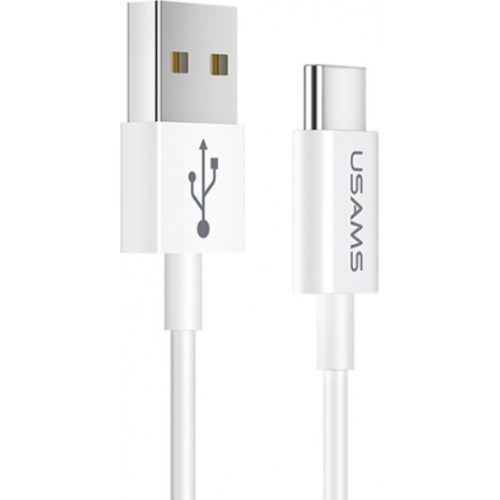 Usams Distributor - 6958444962870 - USA376WHT - USAMS Cable U23 USB-C 2A Fast Charge 1m white SJ285USB01 (US-SJ285) - B2B homescreen