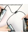 Hurtownia GSM - Kabel USAMS U35 3w1 1m 2A Fast Charge czarny/black (lightning/microUSB/USB-C) SJ367USB01 - USA377BLK - {ean13} - Hurt