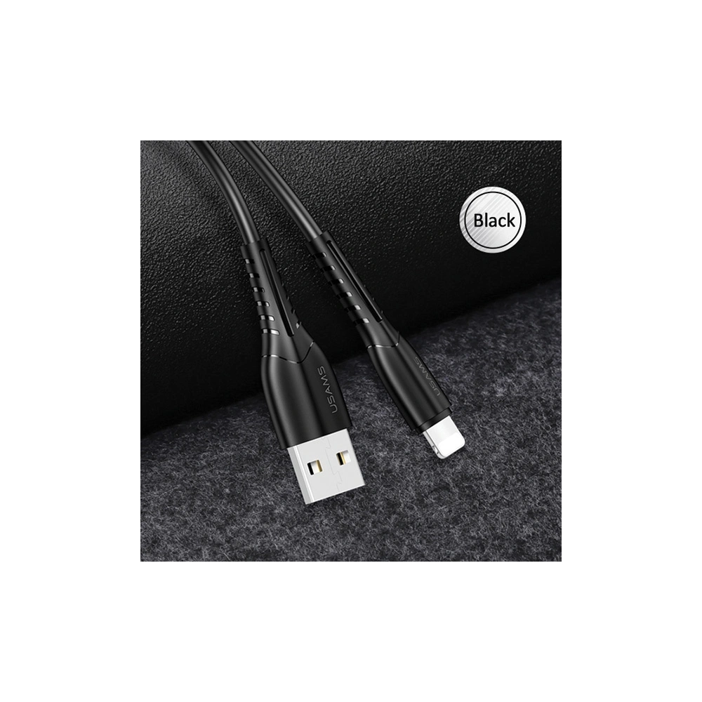 Hurtownia GSM - Kabel USAMS U35 lightning 2A rychlé nabíjení 1m černý/black SJ364USB01 - USA379BLK - {ean13} - Hurt