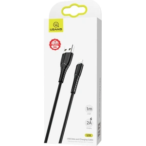 Hurtownia GSM - Kabel USAMS U35 lightning 2A Fast Charge 1m czarny/black SJ364USB01 - USA379BLK - {ean13} - Hurt