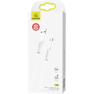 Wholesale USAMS Cable U35 microUSB 2A Fast Charge 1m white SJ365USB02 (US-SJ365) - USA380WHT - {ean13} - Hurt