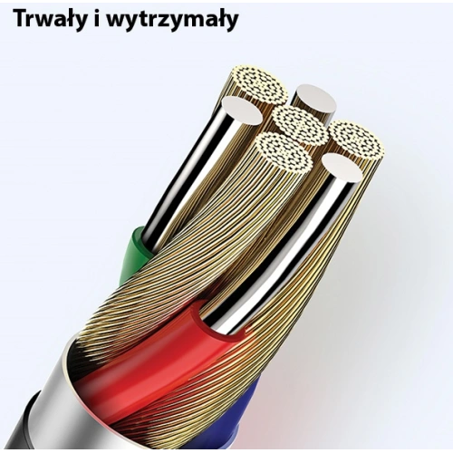 Kabel USAMS U35 microUSB 2A Fast Charge 1m czarny/black SJ365USB01