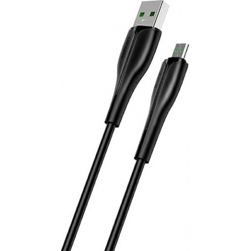 Usams Distributor - 6958444982953 - USA385BLK - USAMS Cable U38 microUSB 4A Fast Charge for OPPO 1m black SJ375USB01 (US-SJ375) - B2B homescreen