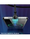 Hurtownia GSM - Kabel USAMS U38 USB-C 5A rychlé nabíjení pro OPPO/HUAWEI 1m černý/SJ376USB01 - USA387BLK - {ean13} - Hurt