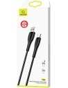Hurtownia GSM - Kabel USAMS U38 USB-C 5A Fast Charge for OPPO/HUAWEI 1m czarny/black SJ376USB01 - USA387BLK - {ean13} - Hurt