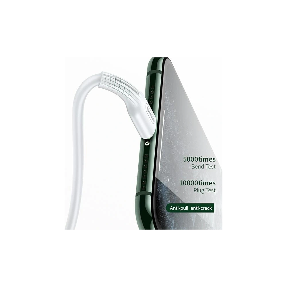 Kabel USAMS U43 USB-C na Lightning 30W PD 1.2m bílý/white SJ406USB02