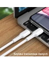 Kabel USAMS U43 USB-C na Lightning 30W PD 1.2m bílý/white SJ406USB02