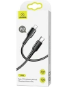 Kabel USAMS U43 USB-C na Lightning 30W PD 1.2m černý/black SJ406USB01