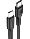 Wholesale USAMS Cable U43 USB-C - USB-C 100W PD Fast Charge 5A 1.2m black SJ459USB01 (US-SJ459) - USA391BLK - {ean13} - Hurt