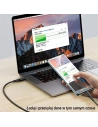 Hurtownia GSM - Kabel USAMS U43 USB-C na USB-C 100W PD Fast Charge 5A 1.2m czarny/black SJ459USB01 - USA391BLK - {ean13} - Hurt