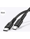 Hurtownia GSM - Kabel USAMS U43 USB-C na USB-C 100W PD Fast Charge 5A 1.2m czarny/black SJ459USB01 - USA391BLK - {ean13} - Hurt