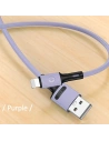 Hurtownia GSM - Kabel USAMS U52 lightning 2A Fast Charge 1m purpurowy/purple SJ434USB04 - USA395PRP - {ean13} - Hurt