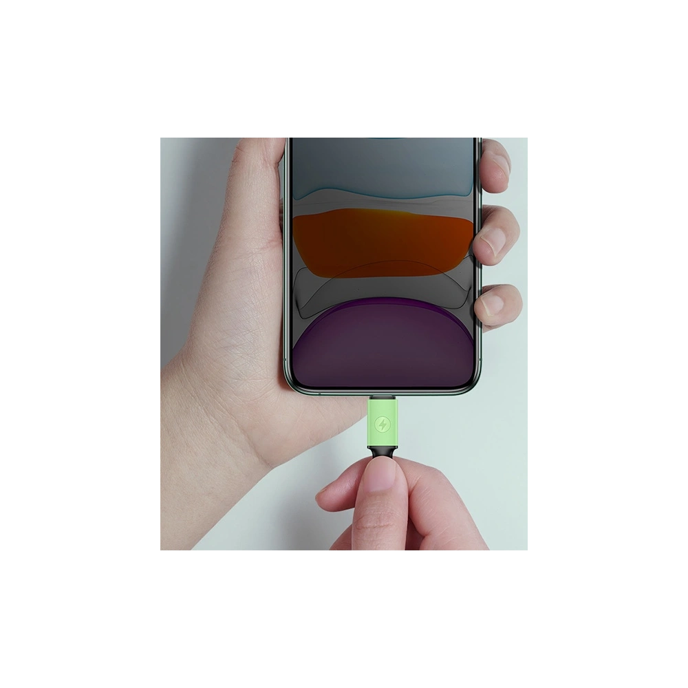 Wholesale USAMS Cable U52 Lightning 2A Fast Charge 1m purple SJ434USB04 (US-SJ434) - USA395PRP - {ean13} - Hurt