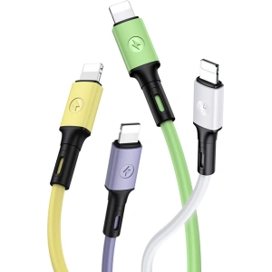 Hurtownia GSM - Kabel USAMS U52 lightning 2A Fast Charge 1m zielony/green SJ434USB02 - USA396GRN - {ean13} - Hurt