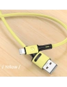 Hurtownia GSM - Kabel USAMS U52 lightning 2A Fast Charge 1m żółty/yellow SJ434USB03 - USA397YEL - {ean13} - Hurt