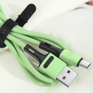 Wholesale USAMS Cable U52 microUSB 2A Fast Charge 1m yellow SJ435USB03 (US-SJ435) - USA401YEL - {ean13} - Hurt