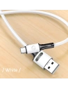 Hurtownia GSM - Kabel USAMS U52 USB-C 2A Rychlé nabíjení 1m bílý/white SJ436USB01 - USA402WHT - {ean13} - Hurt