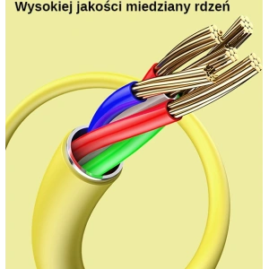 Hurtownia GSM - Kabel USAMS U52 USB-C 2A Fast Charge 1m zielony/green SJ436USB02 - USA404GRN - {ean13} - Hurt
