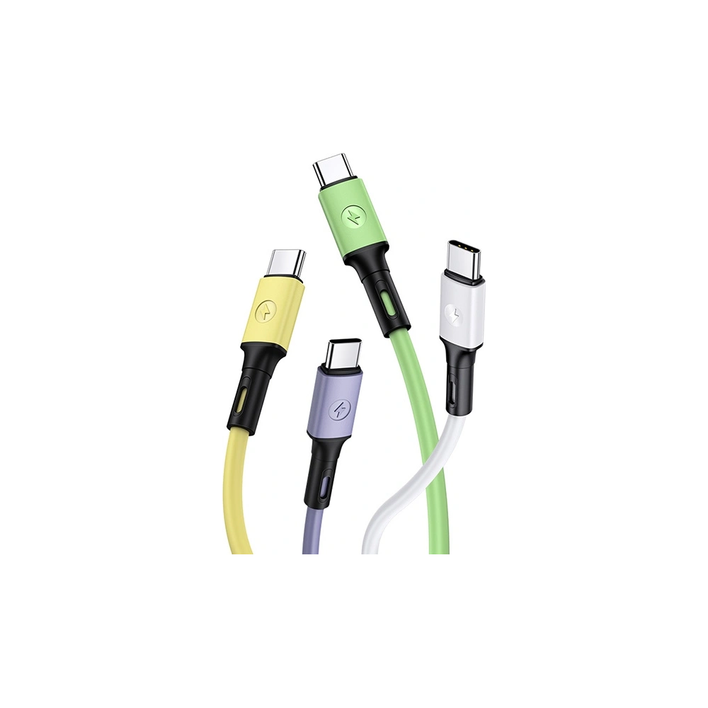 Hurtownia GSM - Kabel USAMS U52 USB-C 2A Rychlé nabíjení 1m žlutý/yellow SJ436USB03 - USA405YEL - {ean13} - Hurt