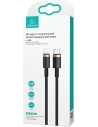 Kabel USAMS U63 USB-C na Lightning 1,2m 20W PD Fast Charge czarny/black SJ484USB01